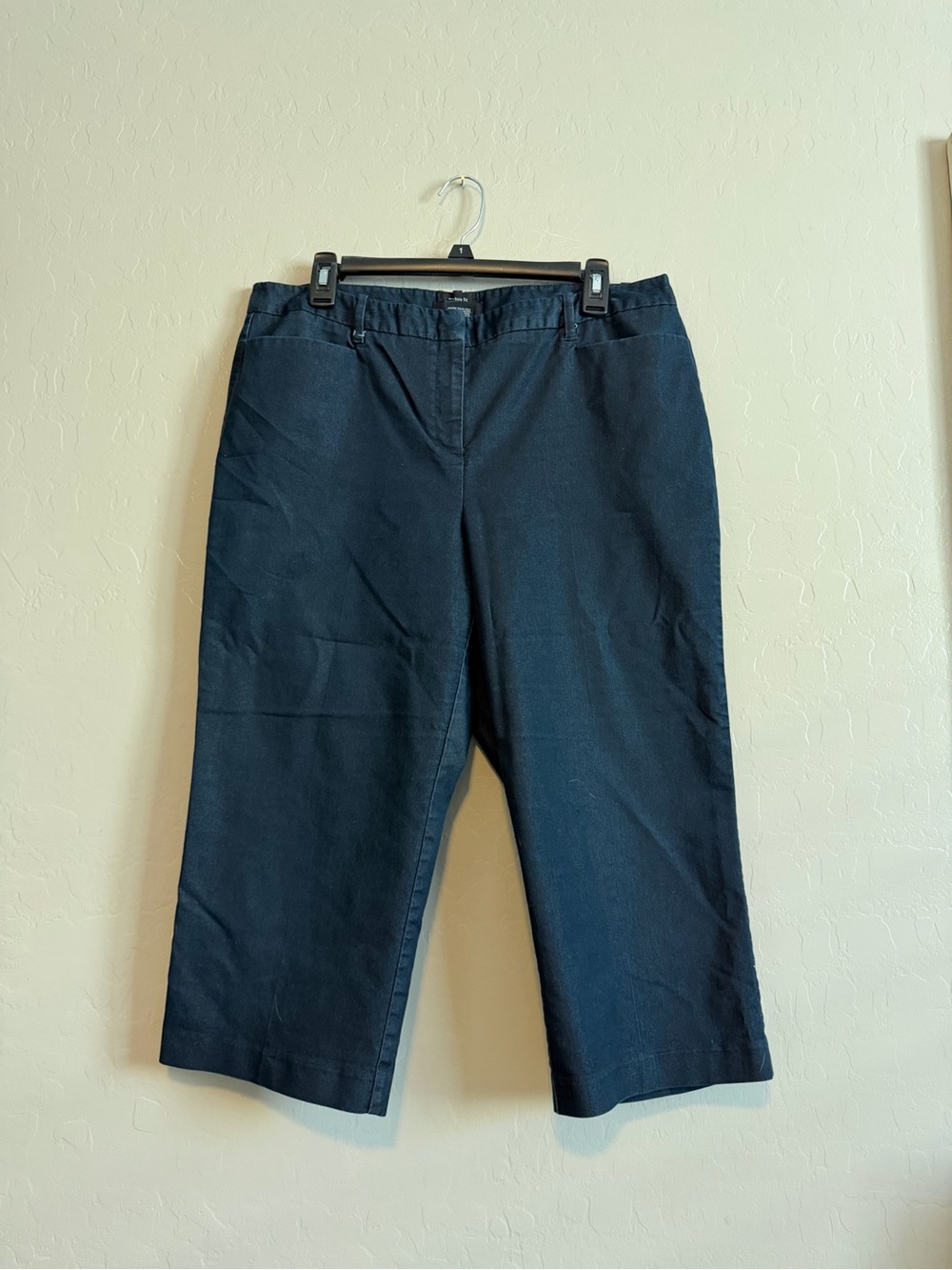 attention Dark Navy Waistband Dress Pants